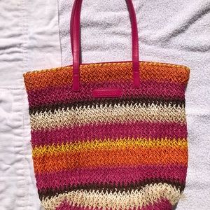 Multicolor braided bag